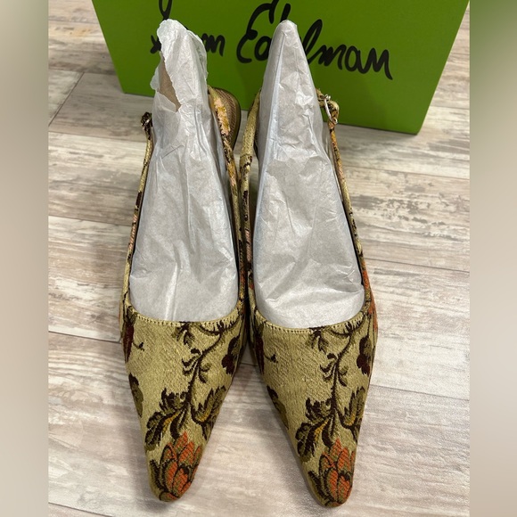 Sam Edelman Bianka Slingback Pump Heels - Picture 11 of 14